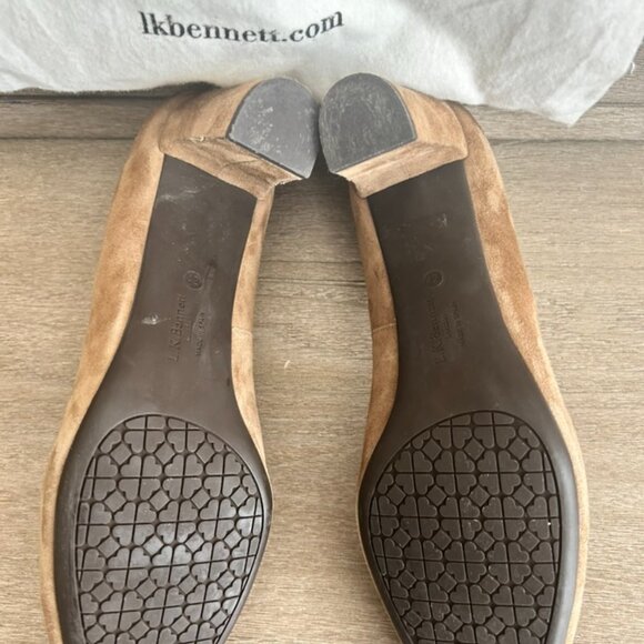 LK Bennett Suede Block Heels | (size UK 42, US 10.5-11) - Picture 14 of 14